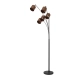 RANKOS - Lampa podłogowa - 5xE27 - Black 05747/85/30 Lucide